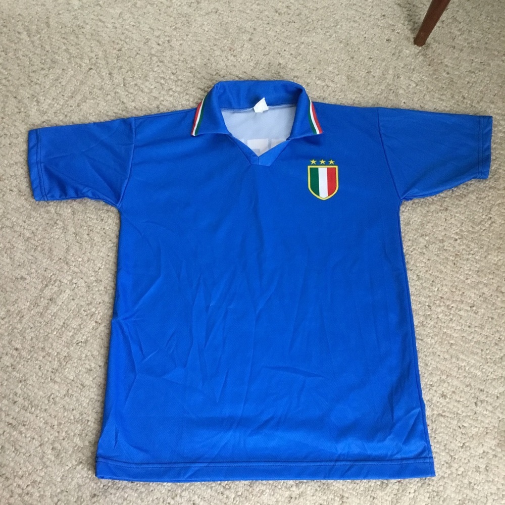 Vintage Vieri Italy Soccer Jersey